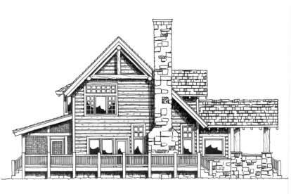Cabin House Plan #1907-00014 Additional Photo