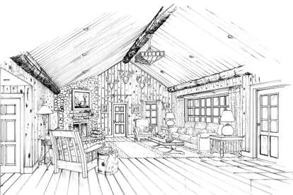 Mountain House Plan #1907-00015 Additional Photo