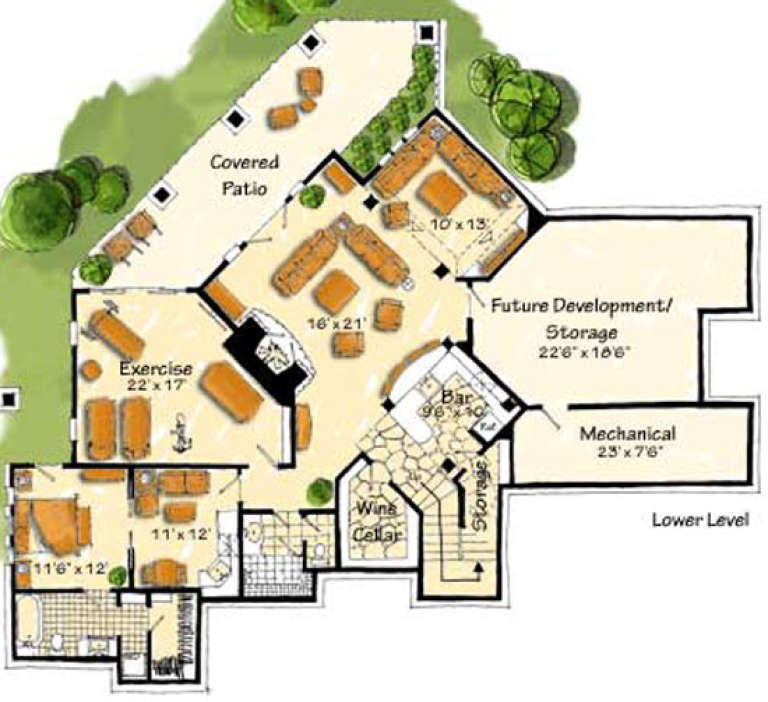House Plan House Plan #16548 Drawing 3