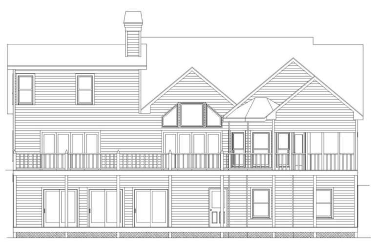 Craftsman House Plan #957-00060 Elevation Photo