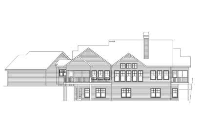 Mountain House Plan #5458-00061 Elevation Photo