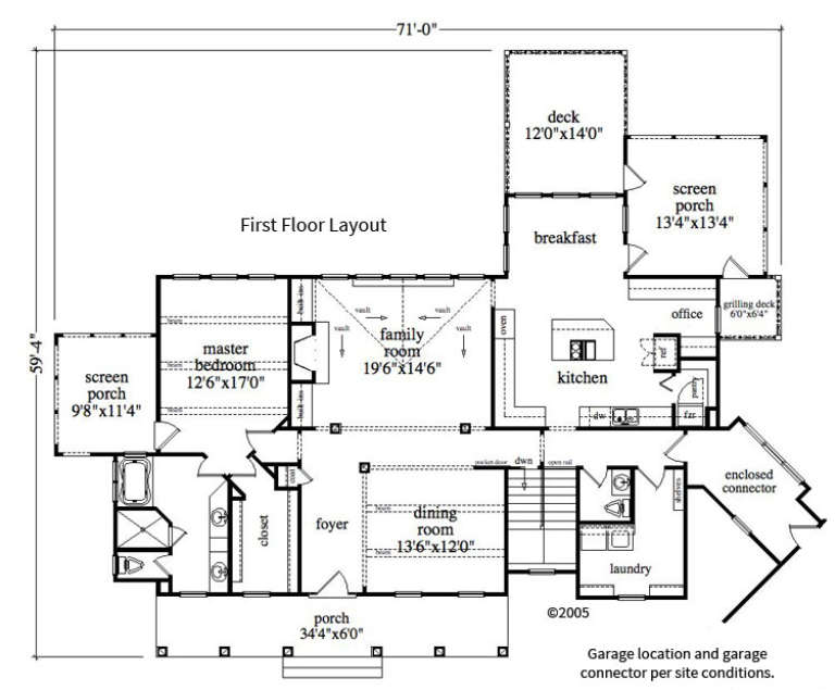 House Plan House Plan #16555 Drawing 1