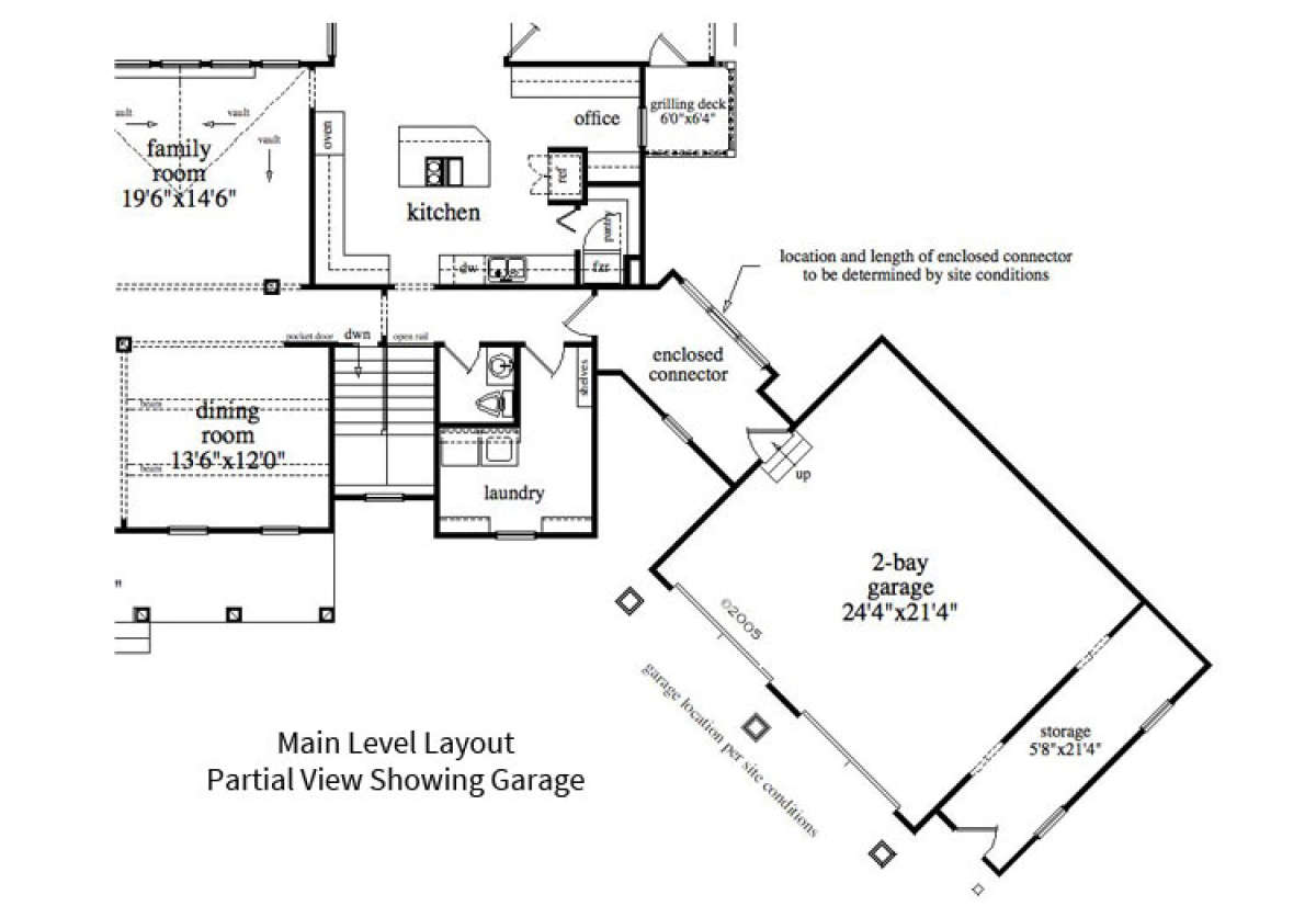 Floorplan 2 for House Plan #957-00061