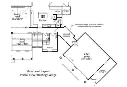 Floorplan 2 for House Plan #5458-00061