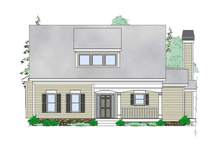House Plan House Plan #16557 Front Elevation