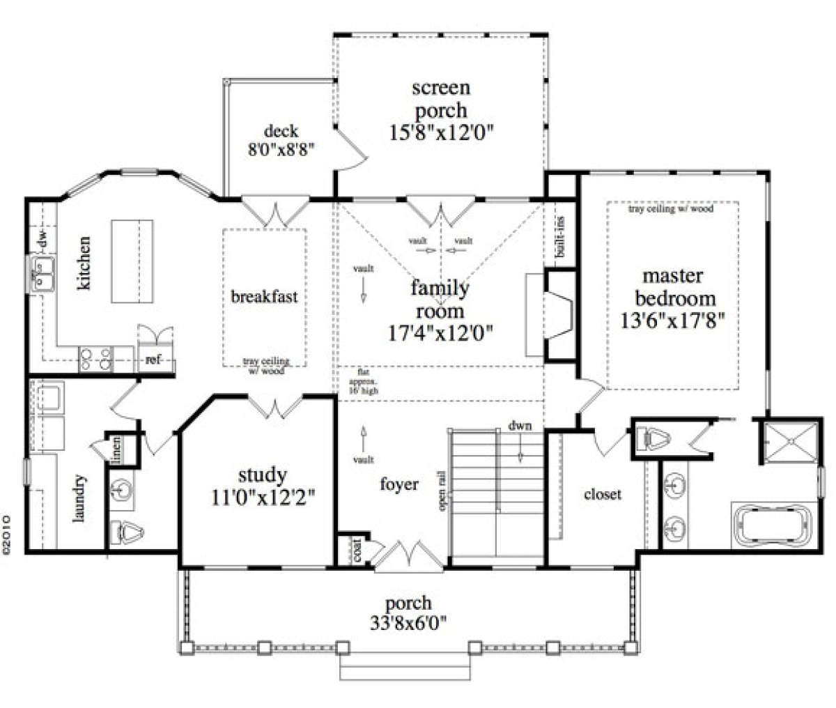 Floorplan 1 for House Plan #957-00064