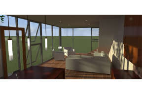 Narrow Lot House Plan #028-00102 Additional Photo