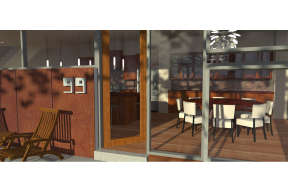 Narrow Lot House Plan #028-00102 Additional Photo