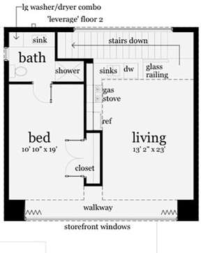 Main Floor for House Plan #028-00104