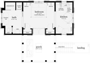 Main Floor for House Plan #028-00105