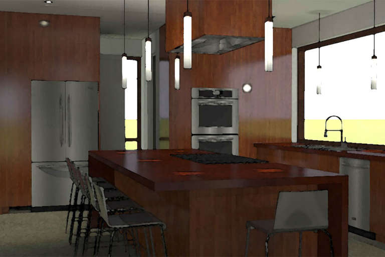 Modern House Plan #028-00106 Additional Photo