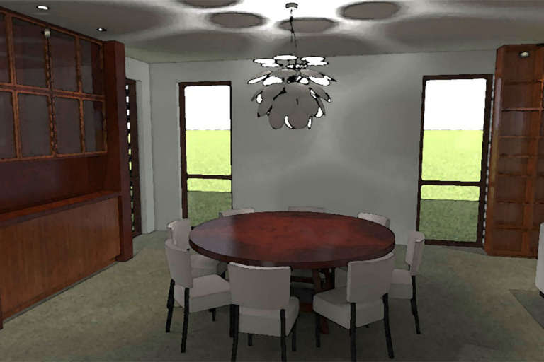 Modern House Plan #028-00106 Additional Photo