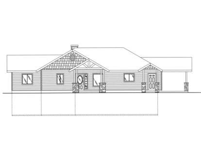 Country House Plan #039-00327 Elevation Photo