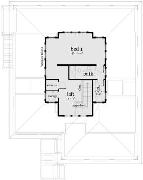 Second Floor for House Plan #028-00110