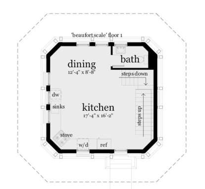 Floorplan 2 for House Plan #028-00111