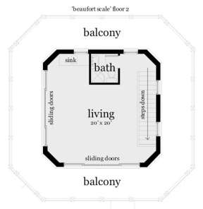 Floorplan 3 for House Plan #028-00111