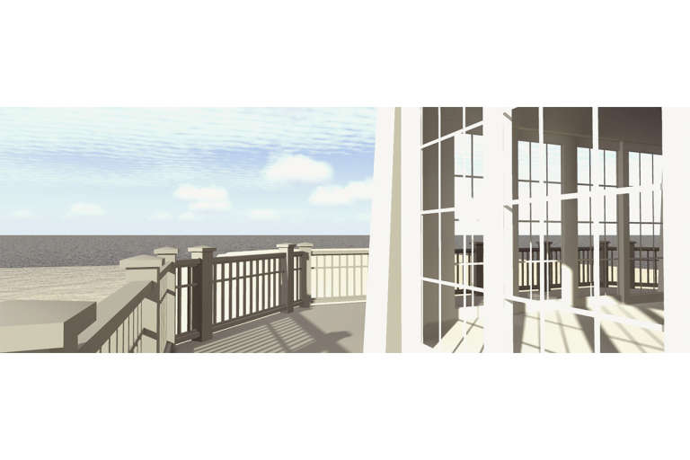 Coastal House Plan #028-00111 Additional Photo