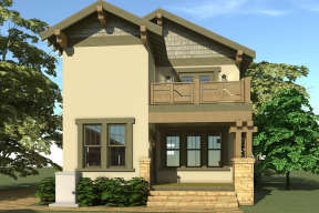 Bungalow House Plan #028-00112 Elevation Photo