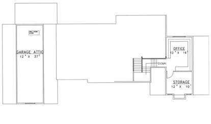 Second Floor for House Plan #039-00328