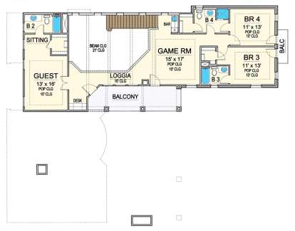 House Plan House Plan #16583 Drawing 2