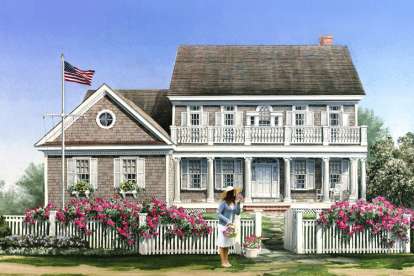 House Plan House Plan #16592 Front Elevation