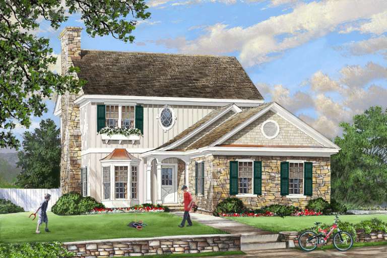 House Plan House Plan #16593 Front Elevation
