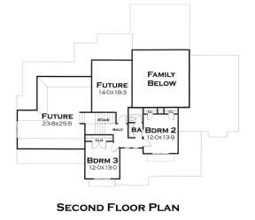Floorplan 2 for House Plan #9401-00084