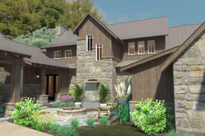 Mountain Rustic House Plan #9401-00085 Additional Photo