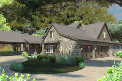 Mountain Rustic House Plan #9401-00085 Additional Photo