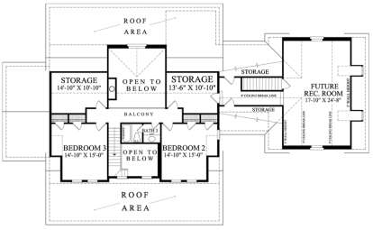 Floorplan 2 for House Plan #7922-00222