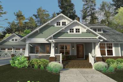 Bungalow House Plan #9401-00086 Elevation Photo