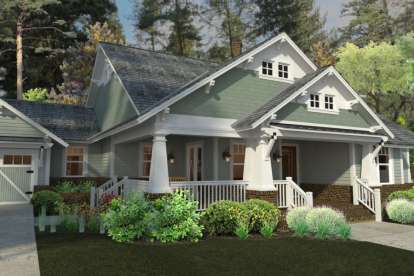 Bungalow House Plan #9401-00086 Elevation Photo