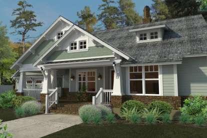 Bungalow House Plan #9401-00086 Elevation Photo