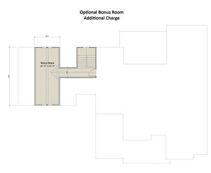 Optional Bonus Room for House Plan #9401-00086