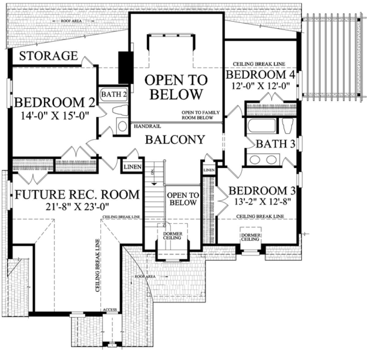 Floorplan 2 for House Plan #7922-00223