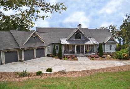 Country House Plan #5458-00066 Elevation Photo