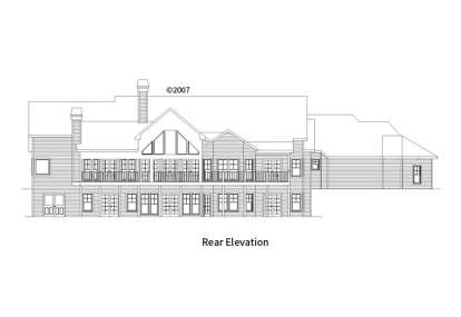 Country House Plan #5458-00066 Elevation Photo