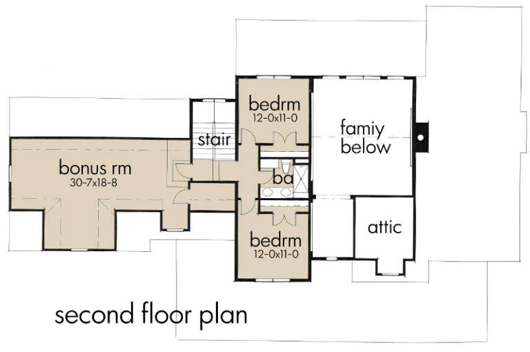 House Plan House Plan #16606 Drawing 2