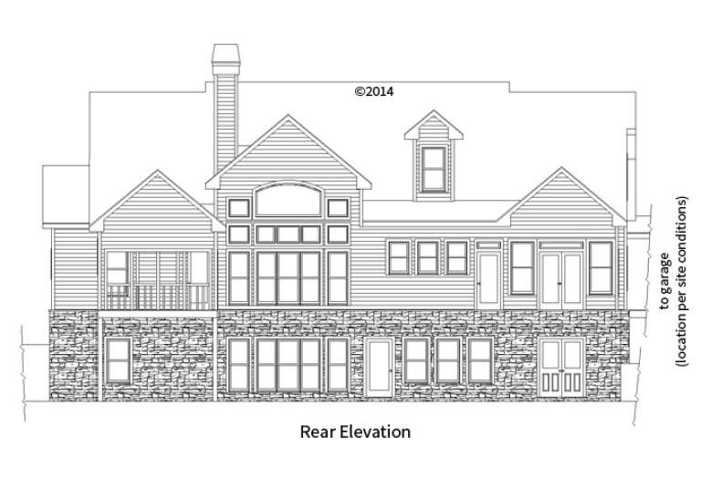Craftsman House Plan #957-00067 Elevation Photo