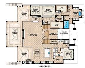 Floorplan 1 for House Plan #1018-00209