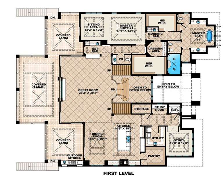 House Plan House Plan #16609 Drawing 1