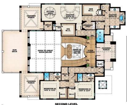 Floorplan 2 for House Plan #1018-00209