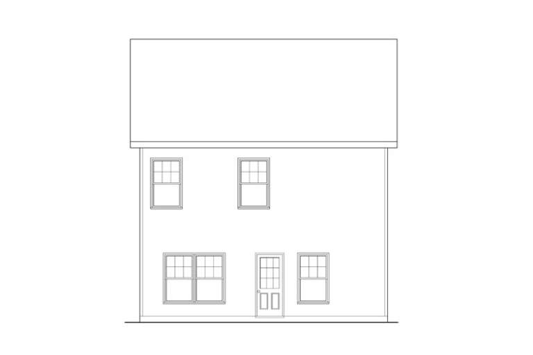 Traditional House Plan #009-00227 Elevation Photo