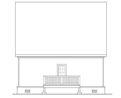 Bungalow House Plan #009-00228 Elevation Photo