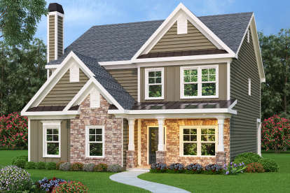 House Plan House Plan #16614 Front Elevation