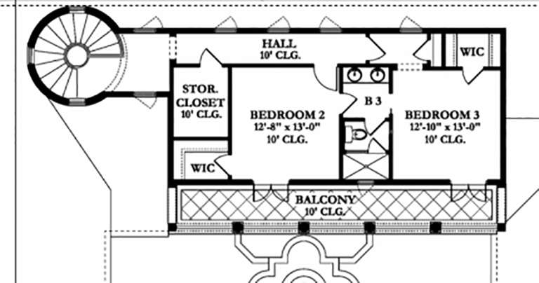 House Plan House Plan #16617 Drawing 2