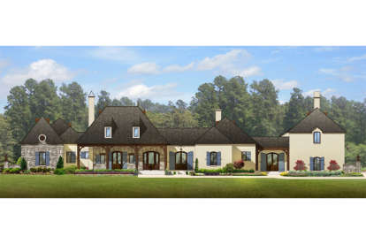 5 Bed, 5 Bath, 5727 Square Foot House Plan - #3978-00004