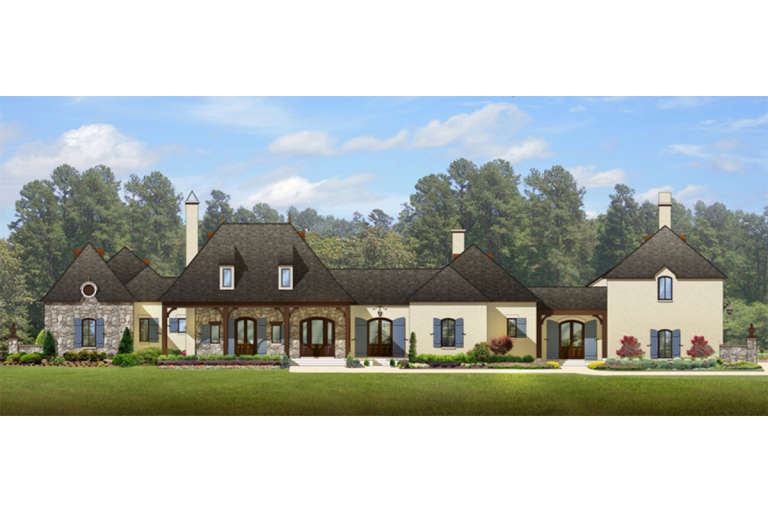 House Plan House Plan #16618 Front Elevation 