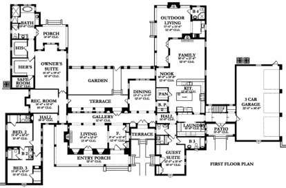 Main Floor  for House Plan #3978-00004