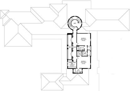 Floorplan 2 for House Plan #3978-00005